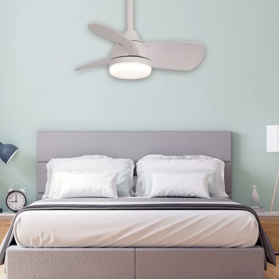 VENTILATORE DA SOFFITTO LED 17W REGOLABILE MOTORE DC BIANCO SIERRA 2