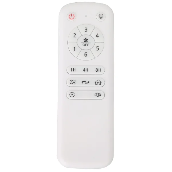 Ventilatore Da Soffitto con Luce LED 24W Regolabile Motore DC Bianco Cascade | Lúzete