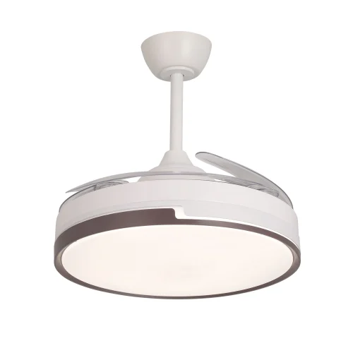 Ventilatore da Soffitto LED 48W Regolabile con 4 Pale Pieghevoli Skyler | Lúzete Ventilatore da Soffitto LED 48W Regolabile con 4 Pale Pieghevoli Skyler | Lúzete