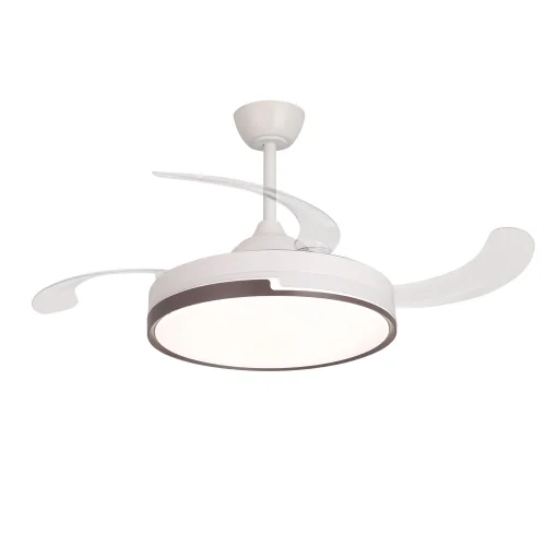 Ventilatore da Soffitto LED 48W Regolabile con 4 Pale Pieghevoli Skyler | Lúzete Ventilatore da Soffitto LED 48W Regolabile con 4 Pale Pieghevoli Skyler | Lúzete