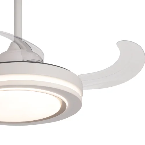 Ventilatore a Soffitto LED 38W Regolabile con 4 Pale Pieghevoli Hanoi| Lúzete