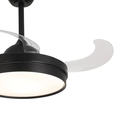 VENTILATORE DA SOFFITTO LED 38W REGOLABILE 4 PALE PLIABILI NASHVILLE VENTILATORE DA SOFFITTO LED 38W REGOLABILE 4 PALE PLIABILI NASHVILLE