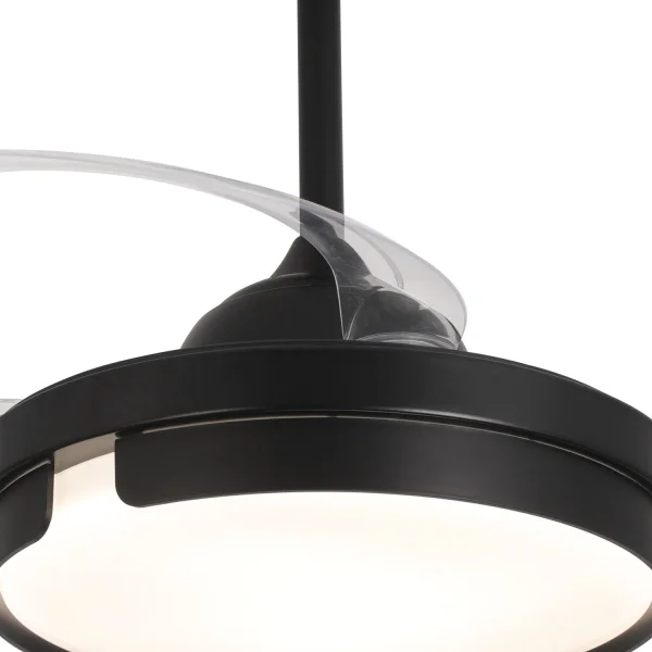 VENTILATORE DA SOFFITTO LED 38W REGOLABILE 4 PALE PLIABILI NASHVILLE VENTILATORE DA SOFFITTO LED 38W REGOLABILE 4 PALE PLIABILI NASHVILLE