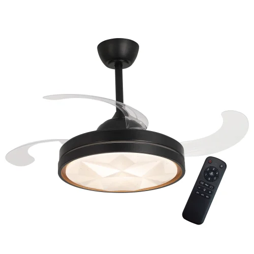 VENTILATORE DA SOFFITTO LED 38W REGOLABILE 4 PALE PIEGHEVOLI WELLINGTON VENTILATORE DA SOFFITTO LED 38W REGOLABILE 4 PALE PIEGHEVOLI WELLINGTON