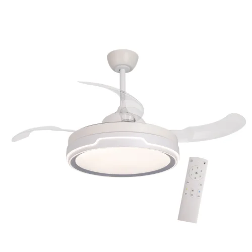 VENTILATORE DA SOFFITTO LED 35W REGOLABILE 4 PALE RETRATTILI CHARLESTON VENTILATORE DA SOFFITTO LED 35W REGOLABILE 4 PALE RETRATTILI CHARLESTON