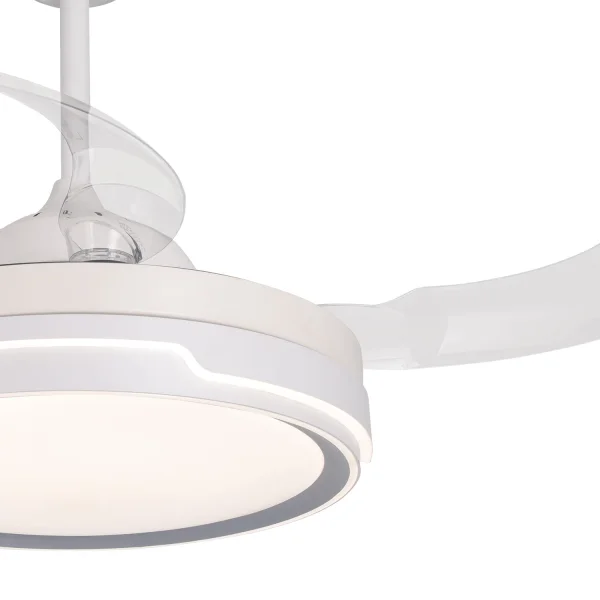 VENTILATORE DA SOFFITTO LED 35W REGOLABILE 4 PALE RETRATTILI CHARLESTON VENTILATORE DA SOFFITTO LED 35W REGOLABILE 4 PALE RETRATTILI CHARLESTON