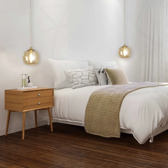 SOSPENSIONE 1 LUCE TULIPANO AMBRA NICOLETTA 2