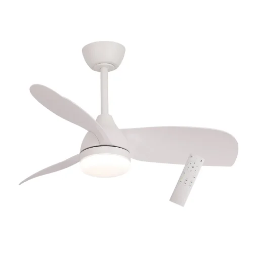 VENTILATORE DA SOFFITTO CON LUCE MOTORE DC SIERRA BIANCO Ø 91,4 CM