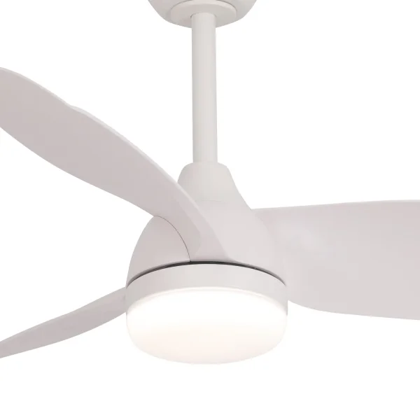 VENTILATORE DA SOFFITTO CON LUCE MOTORE DC SIERRA BIANCO Ø 91,4 CM