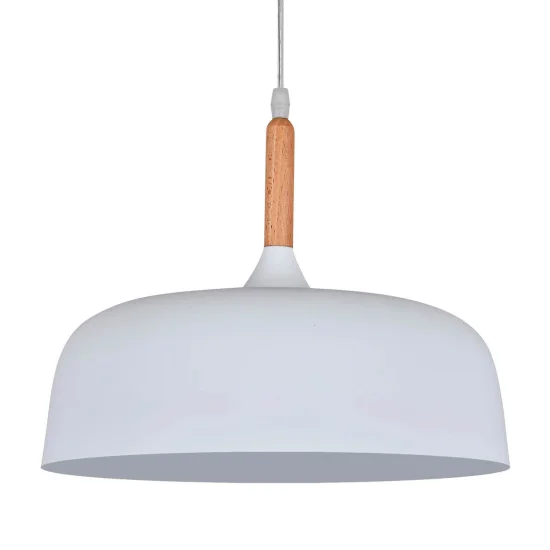 CIONDOLO ELLE IN ALLUMINIO BIANCO