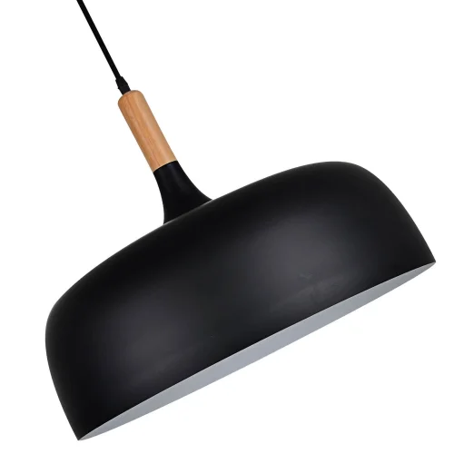 LEAH NERO CIONDOLO IN ALLUMINIO