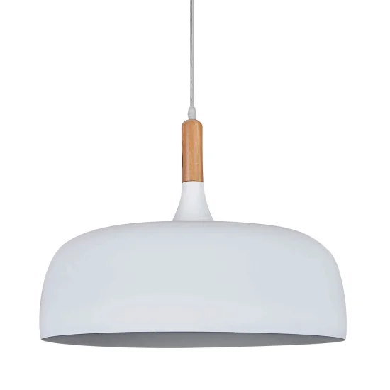 BIANCO LEAH CIONDOLO IN ALLUMINIO 48CM