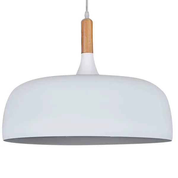 BIANCO LEAH CIONDOLO IN ALLUMINIO 48CM BIANCO LEAH CIONDOLO IN ALLUMINIO 48CM