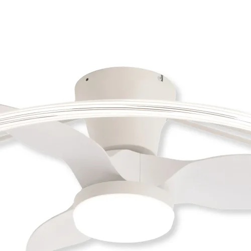 VENTILATORE DA SOFFITTO STILE PLAFONIERA LED 40W 3000-6000K 3 PALE BIANCO PIETRO VENTILATORE DA SOFFITTO STILE PLAFONIERA LED 40W 3000-6000K 3 PALE BIANCO PIETRO