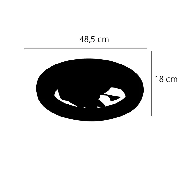 VENTILATORE DA SOFFITTO STILE PLAFONIERA LED 48W 3000-6000K 5 PALE BIANCO ELYSIAN VENTILATORE DA SOFFITTO STILE PLAFONIERA LED 48W 3000-6000K 5 PALE BIANCO ELYSIAN
