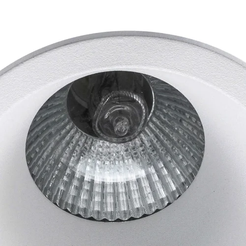 FARETTO INCASSATO ROTONDO EXTRA PROFONDO 3,5 CM IN ALLUMINIO BIANCO