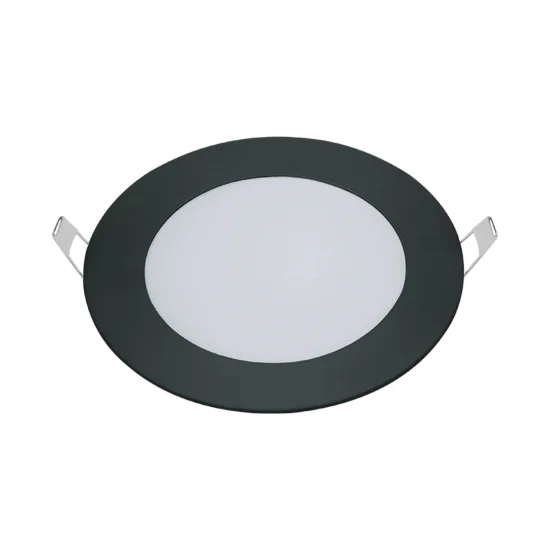 DOWNLIGHT LED CIRCOLARE 6W 3000K-6000K Ø 12 CM NERO