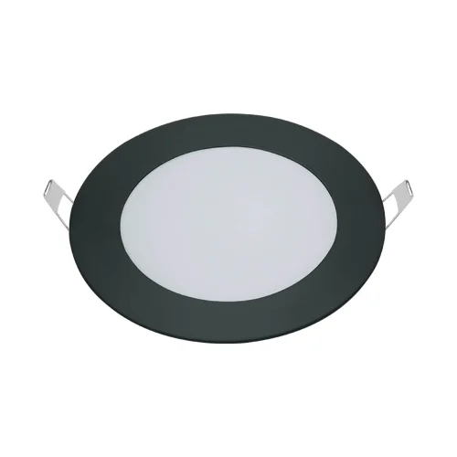DOWNLIGHT LED CIRCOLARE 6W 3000K-6000K Ø 12 CM NERO DOWNLIGHT LED CIRCOLARE 6W 3000K-6000K Ø 12 CM NERO
