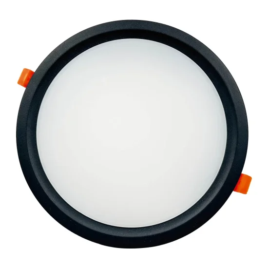 DOWNLIGHT LED CIRCOLARE 32W 3000K-6000K Ø 29,5 CM NERO