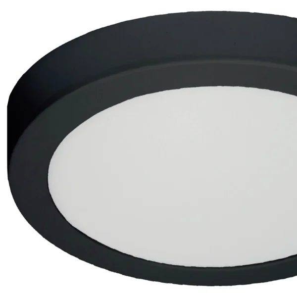 DOWNLIGHT LED SUPERFICIE CIRCOLARE 24W 3000K-6000K Ø 29,5 CM NERO DOWNLIGHT LED SUPERFICIE CIRCOLARE 24W 3000K-6000K Ø 29,5 CM NERO