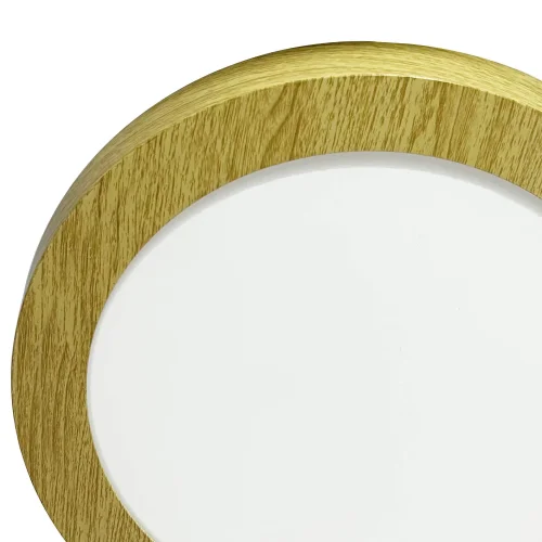 DOWNLIGHT LED DA SUPERFICIE CIRCOLARE 18W 3000K-6000K Ø 22 CM COLORE LEGNO DOWNLIGHT LED DA SUPERFICIE CIRCOLARE 18W 3000K-6000K Ø 22 CM COLORE LEGNO