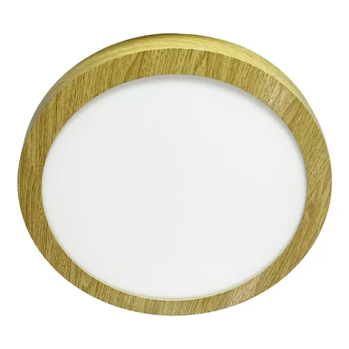 DOWNLIGHT LED DA SUPERFICIE CIRCOLARE 24W 3000K-6000K Ø 29,5 CM COLORE LEGNO DOWNLIGHT LED DA SUPERFICIE CIRCOLARE 24W 3000K-6000K Ø 29,5 CM COLORE LEGNO