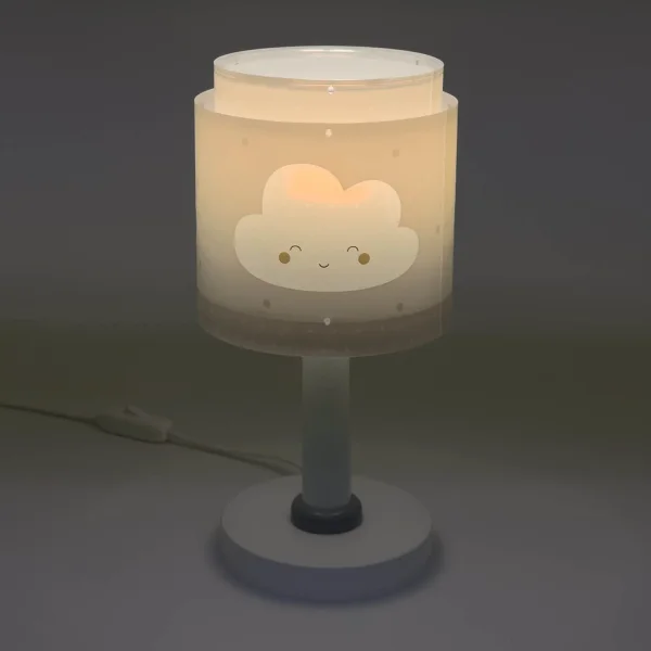 LAMPADA DA TAVOLO PER BAMBINI NUVOLA GRIGIA