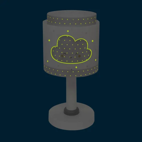 LAMPADA DA TAVOLO PER BAMBINI NUVOLA GRIGIA