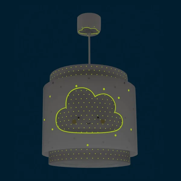 LAMPA A SUSPENSIONE PER BAMBINI NUVOLETTA GRIGIA LAMPA A SUSPENSIONE PER BAMBINI NUVOLETTA GRIGIA