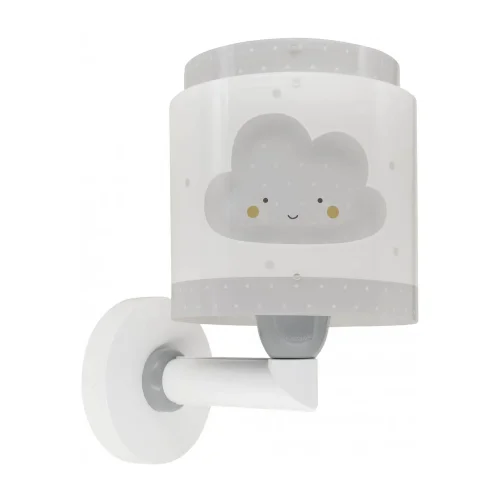 APPLIQUE MURALE PER BAMBINI NUVOLETTA GRIGIA APPLIQUE MURALE PER BAMBINI NUVOLETTA GRIGIA