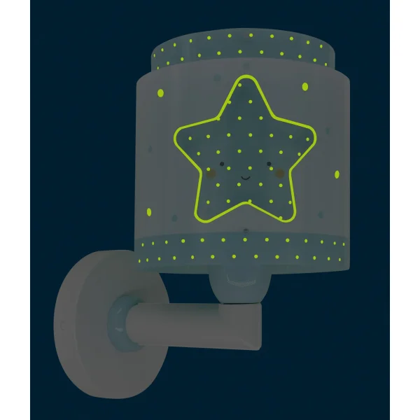 APPLIQUE DA PARETE PER BAMBINI STELLA BLU