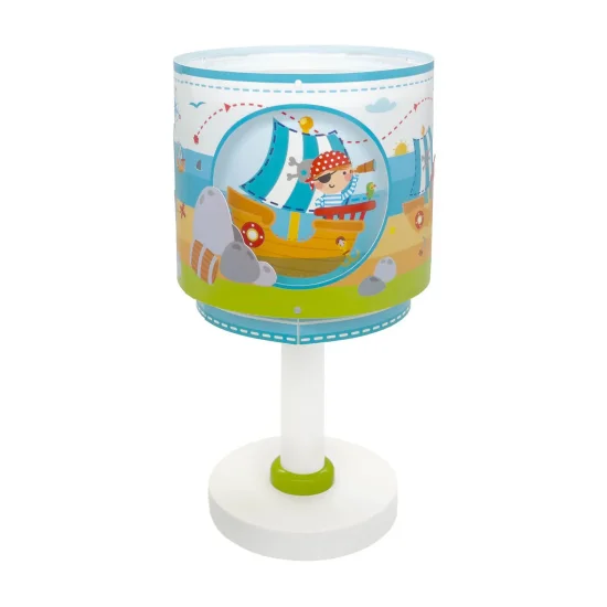 LAMPADA DA TAVOLO PER BAMBINI ISOLA DEI PIRATI
