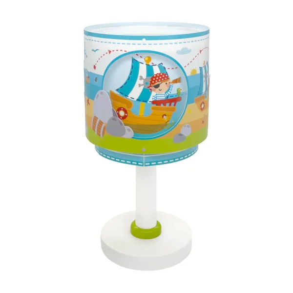 LAMPADA DA TAVOLO PER BAMBINI ISOLA DEI PIRATI LAMPADA DA TAVOLO PER BAMBINI ISOLA DEI PIRATI
