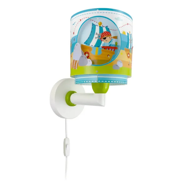 APPLIQUE DA PARETE PER BAMBINI ISOLA DEI PIRATI