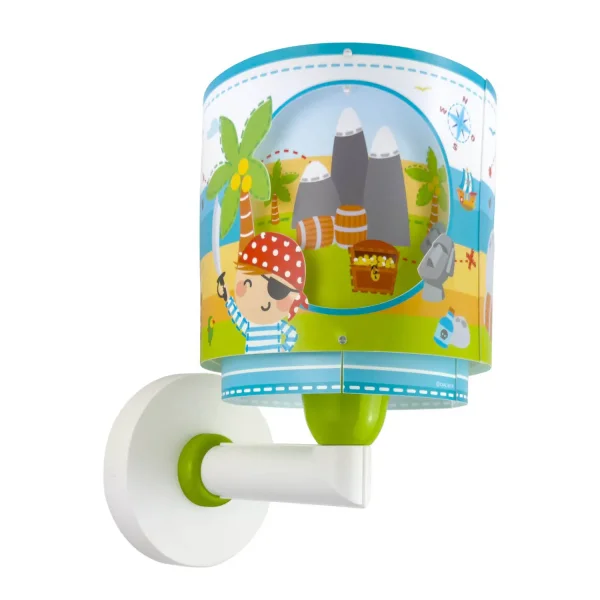 APPLIQUE DA PARETE PER BAMBINI ISOLA DEI PIRATI