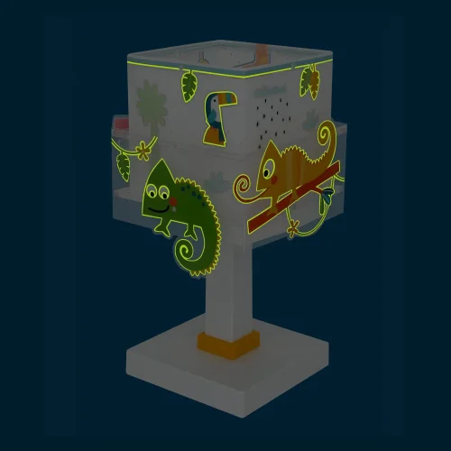 LAMPADA DA TAVOLO PER BAMBINI ANIMALI DELLA GIUNGLA