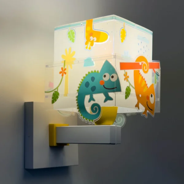 APPLIQUE DA PARETE PER BAMBINI ANIMALI DELLA GIUNGLA