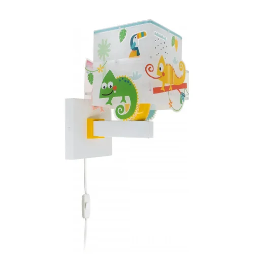 APPLIQUE DA PARETE PER BAMBINI ANIMALI DELLA GIUNGLA