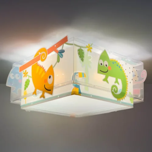 PLAFONIERA DA SOFFITTO PER BAMBINI ANIMALI DELLA GIUNGLA