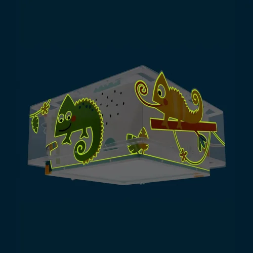 PLAFONIERA DA SOFFITTO PER BAMBINI ANIMALI DELLA GIUNGLA