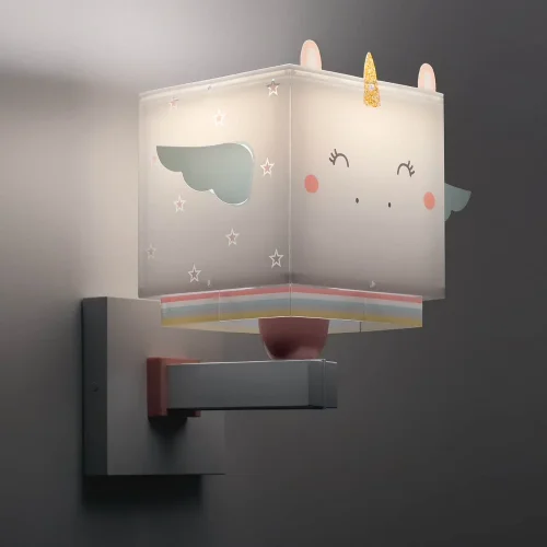 APPLIQUE MURALE PER BAMBINI LITTLE UNICORN APPLIQUE MURALE PER BAMBINI LITTLE UNICORN