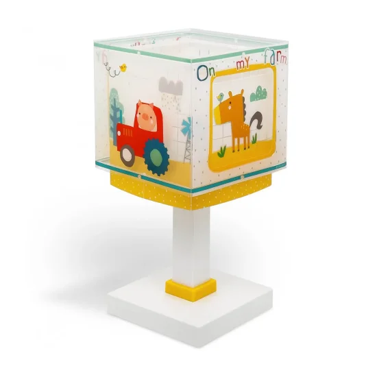 LAMPADA DA TAVOLO PER BAMBINI FATTORIA ANIMALI