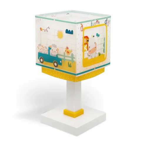 LAMPADA DA TAVOLO PER BAMBINI FATTORIA ANIMALI LAMPADA DA TAVOLO PER BAMBINI FATTORIA ANIMALI