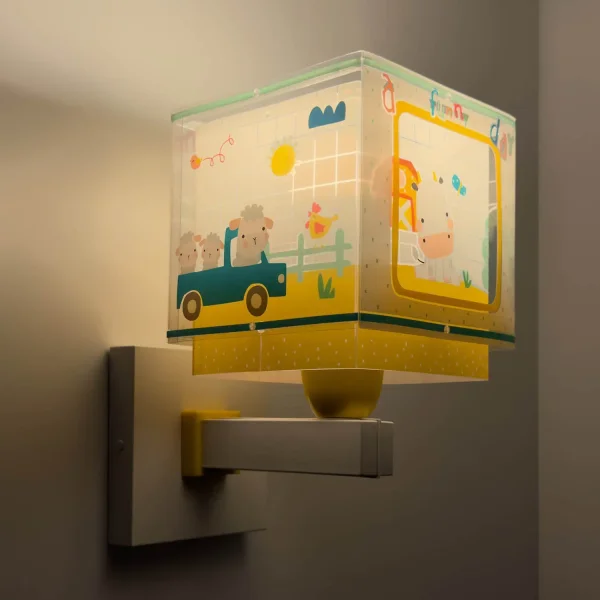 APPLIQUE DA PARETE PER BAMBINI FATTORIA ANIMALETTI