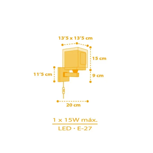 APPLIQUE DA PARETE PER BAMBINI FATTORIA ANIMALETTI