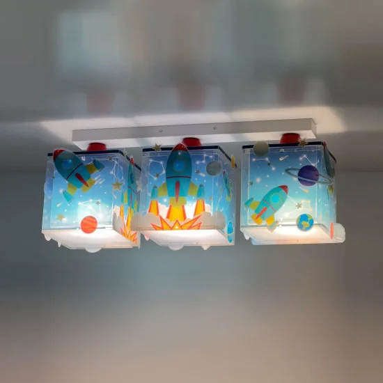 PLAFONIERE 3 LUCI BAMBINO RAZZO 2