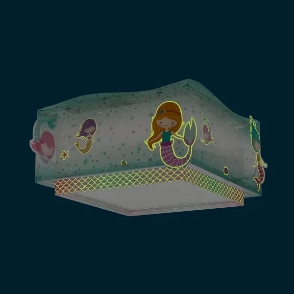 PLAFONNIER PER BAMBINI 2 LUCI SIRENE