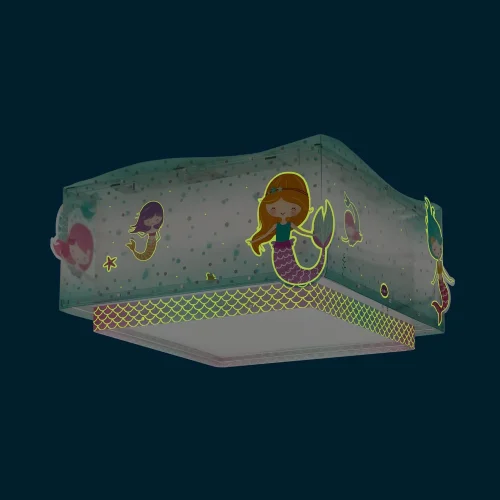 PLAFONNIER PER BAMBINI 2 LUCI SIRENE