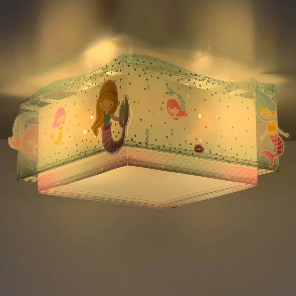 PLAFONNIER PER BAMBINI 2 LUCI SIRENE