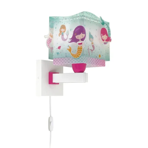 APPLIQUE MURALE PER BAMBINI SIRENE APPLIQUE MURALE PER BAMBINI SIRENE